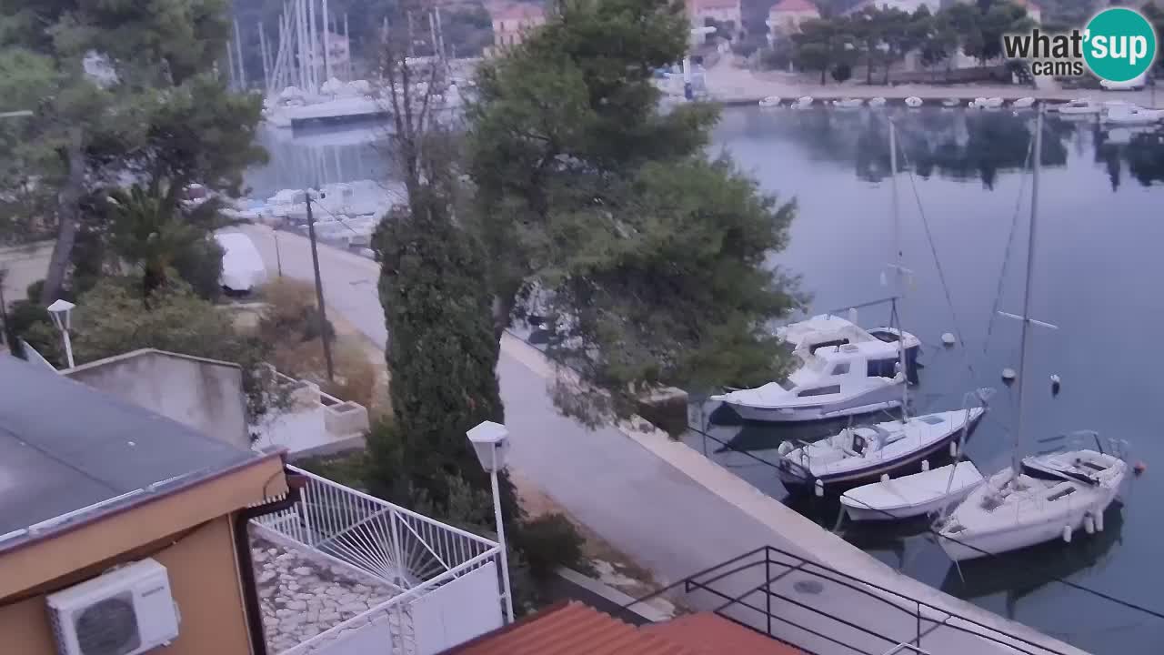 Livecam Vrboska marina | Hvar island | Dalmatia