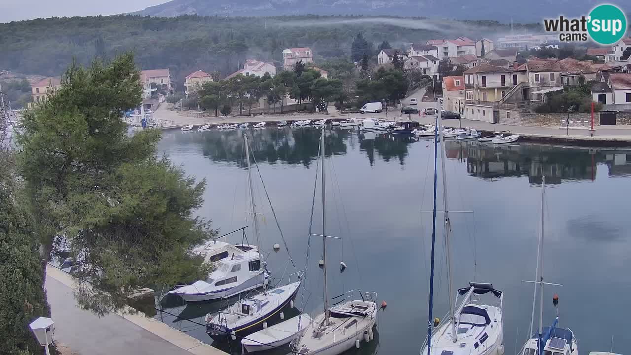 Webcam Hvar Vrboska marina | Dalmazia
