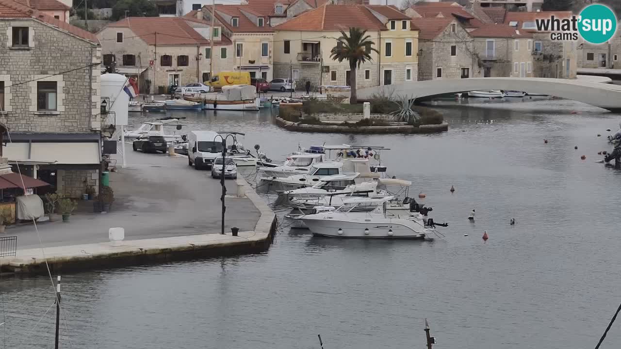 Livecam Hvar Vrboska marina | Île de Hvar | Dalmatia