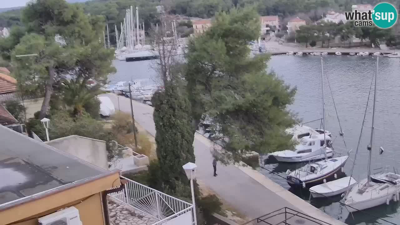 Webcam Hvar Vrboska marina | Dalmazia