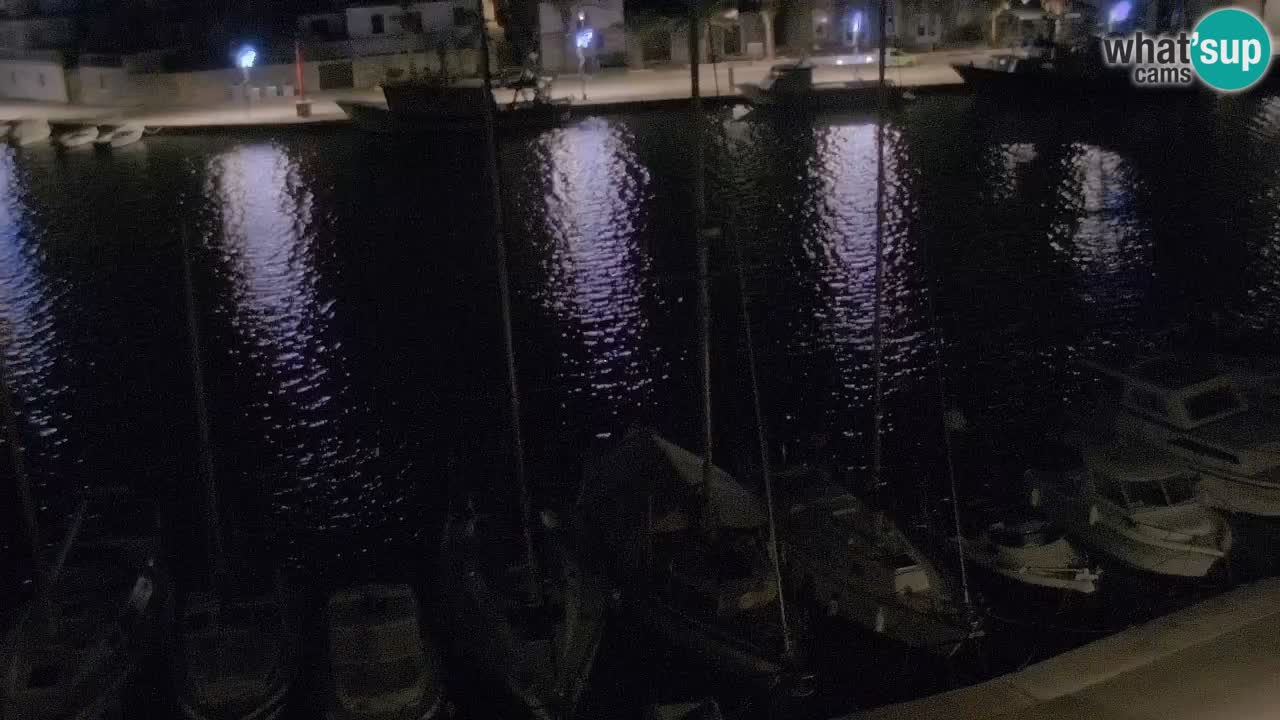 Webcam Vrboska marina | Hvar Insel | Dalmatien