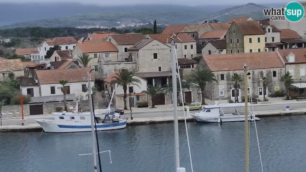 Webcam Vrboska marina | Hvar Insel | Dalmatien