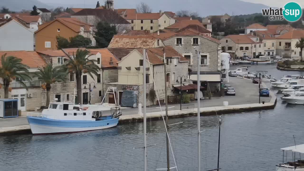 Webcam Vrboska marina | Hvar Insel | Dalmatien