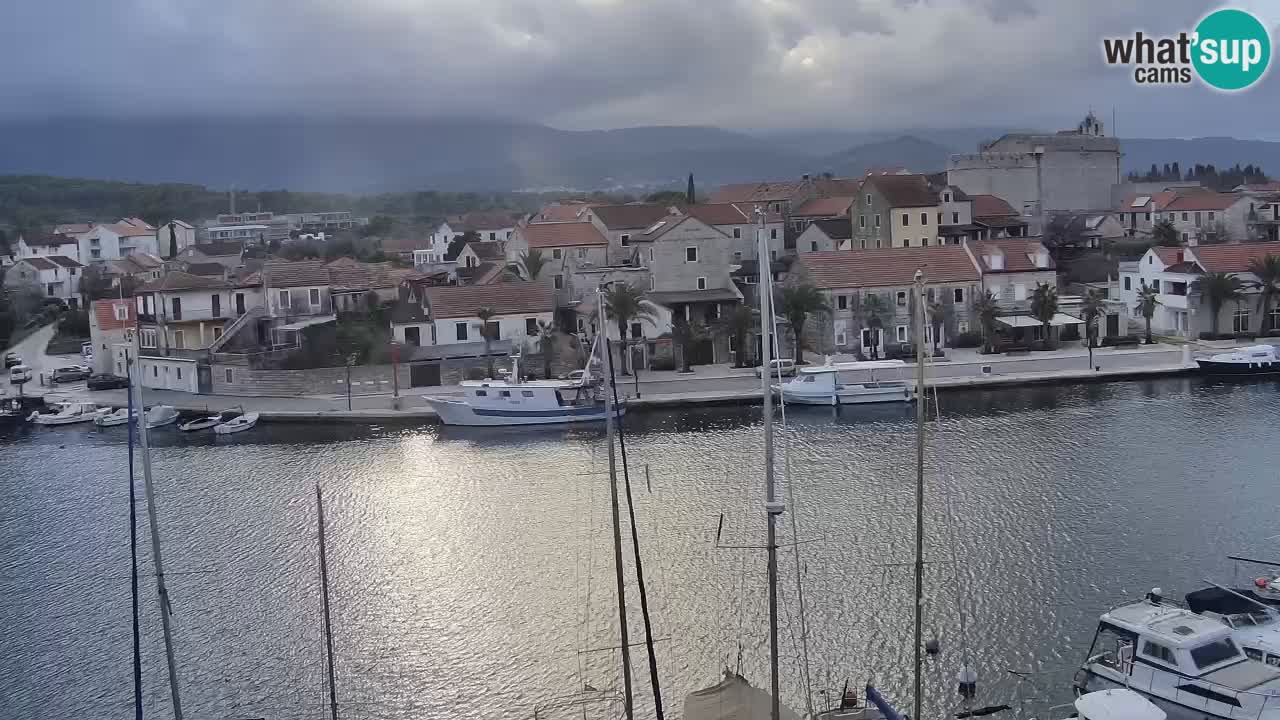 Webcam Vrboska marina | Hvar Insel | Dalmatien