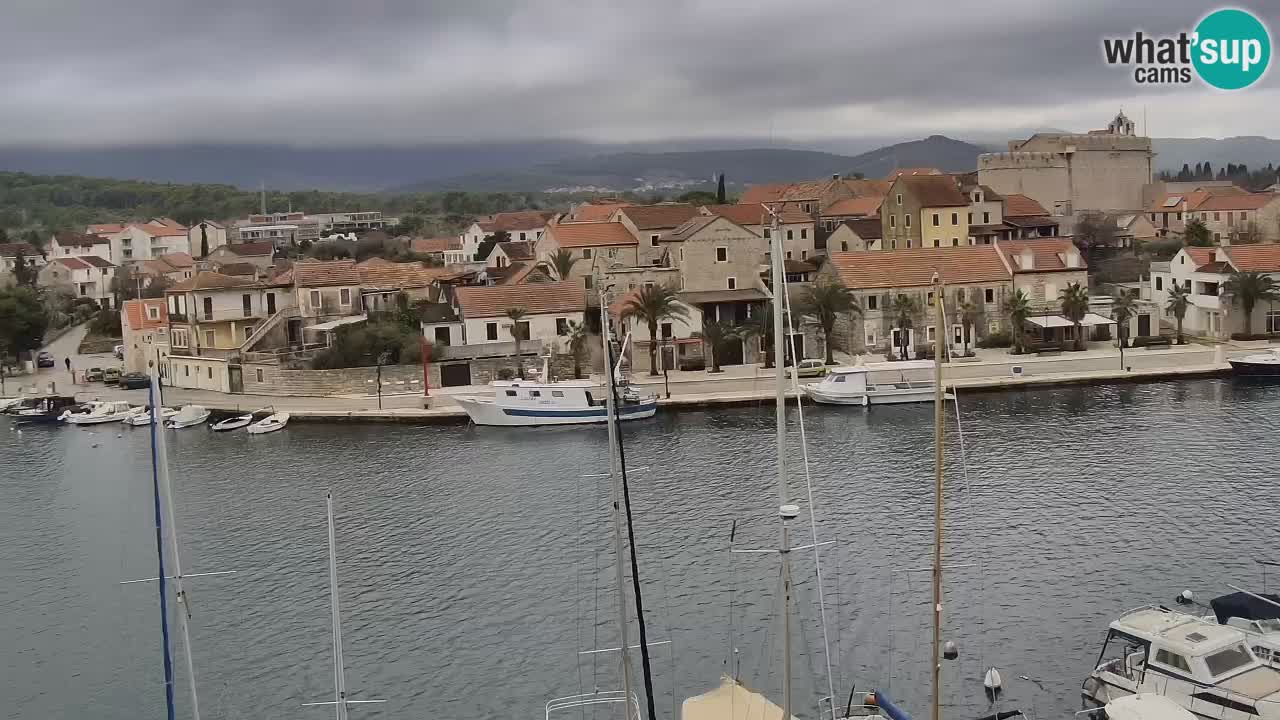 Webcam Hvar Vrboska marina | Dalmazia