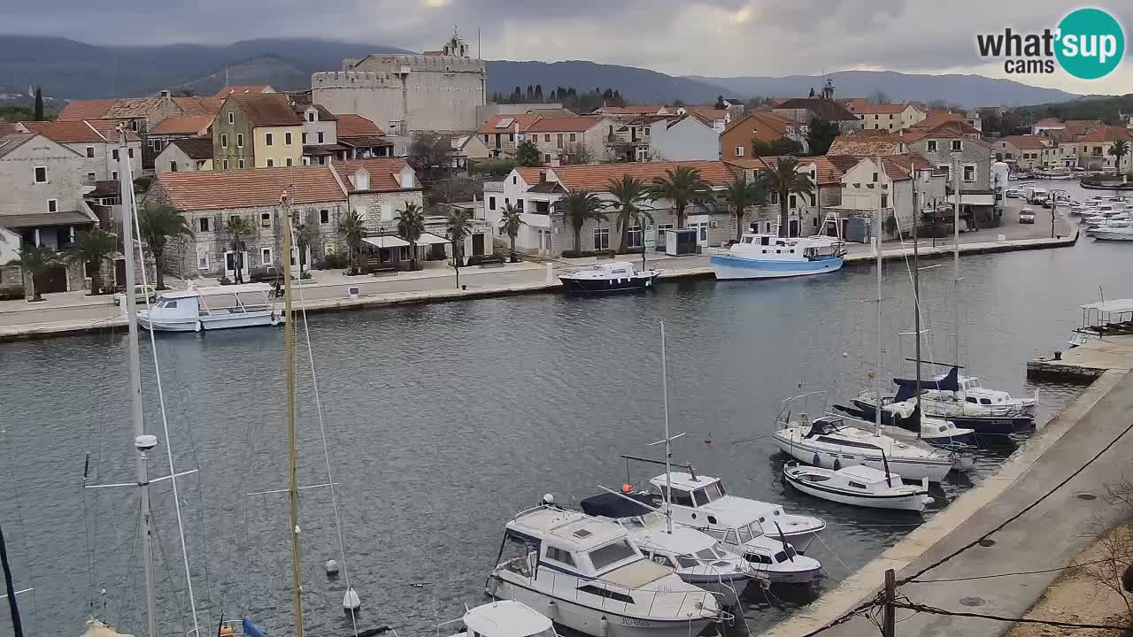 Webcam Hvar Vrboska marina | Dalmazia