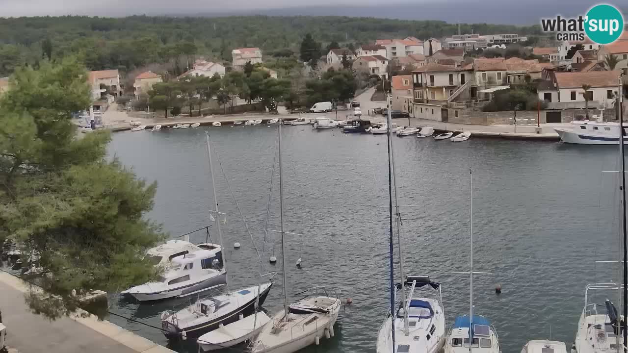Webcam Hvar Vrboska marina | Dalmazia