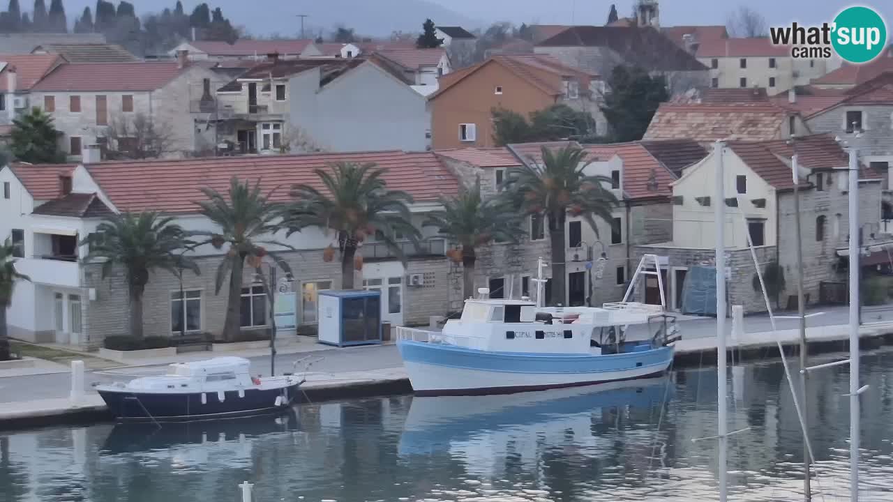 Webcam Hvar Vrboska marina | Dalmazia