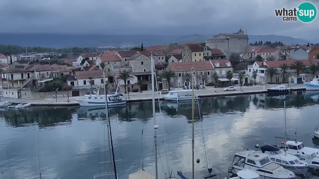 Webcam Vrboska marina | Hvar Insel | Dalmatien