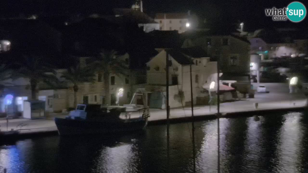 Webcam Vrboska marina | Hvar Insel | Dalmatien