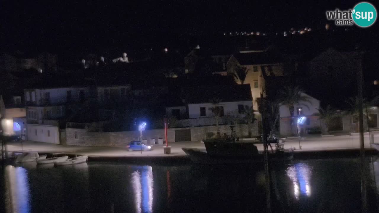 Webcam Vrboska marina | Hvar Insel | Dalmatien