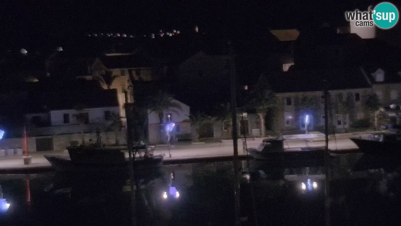 Webcam Vrboska marina | Hvar Insel | Dalmatien