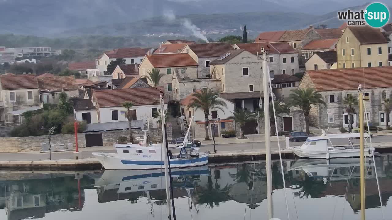 Webcam Hvar Vrboska marina | Dalmazia