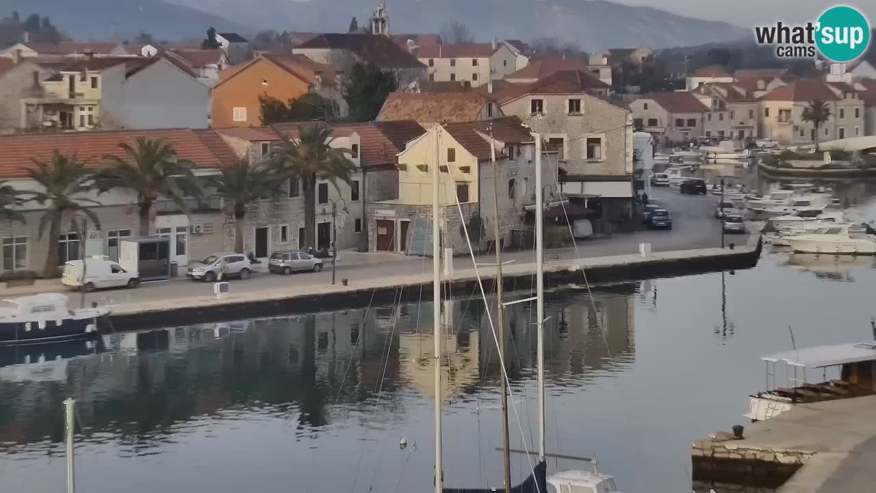 Livecam Vrboska marina | Hvar island | Dalmatia