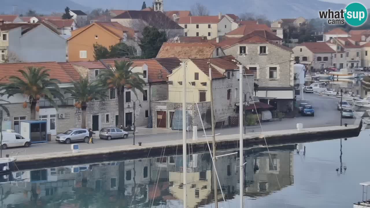 Livecam Hvar Vrboska marina | Île de Hvar | Dalmatia