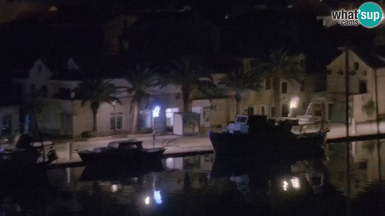 Livecam Hvar Vrboska marina | Île de Hvar | Dalmatia
