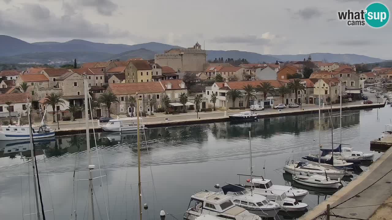 Webcam Vrboska marina | Hvar Insel | Dalmatien