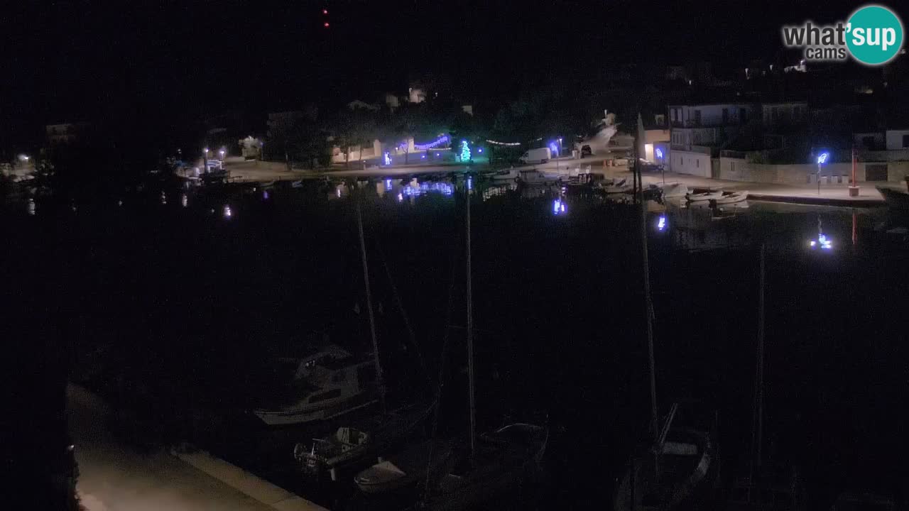 Webcam Hvar Vrboska marina | Dalmazia