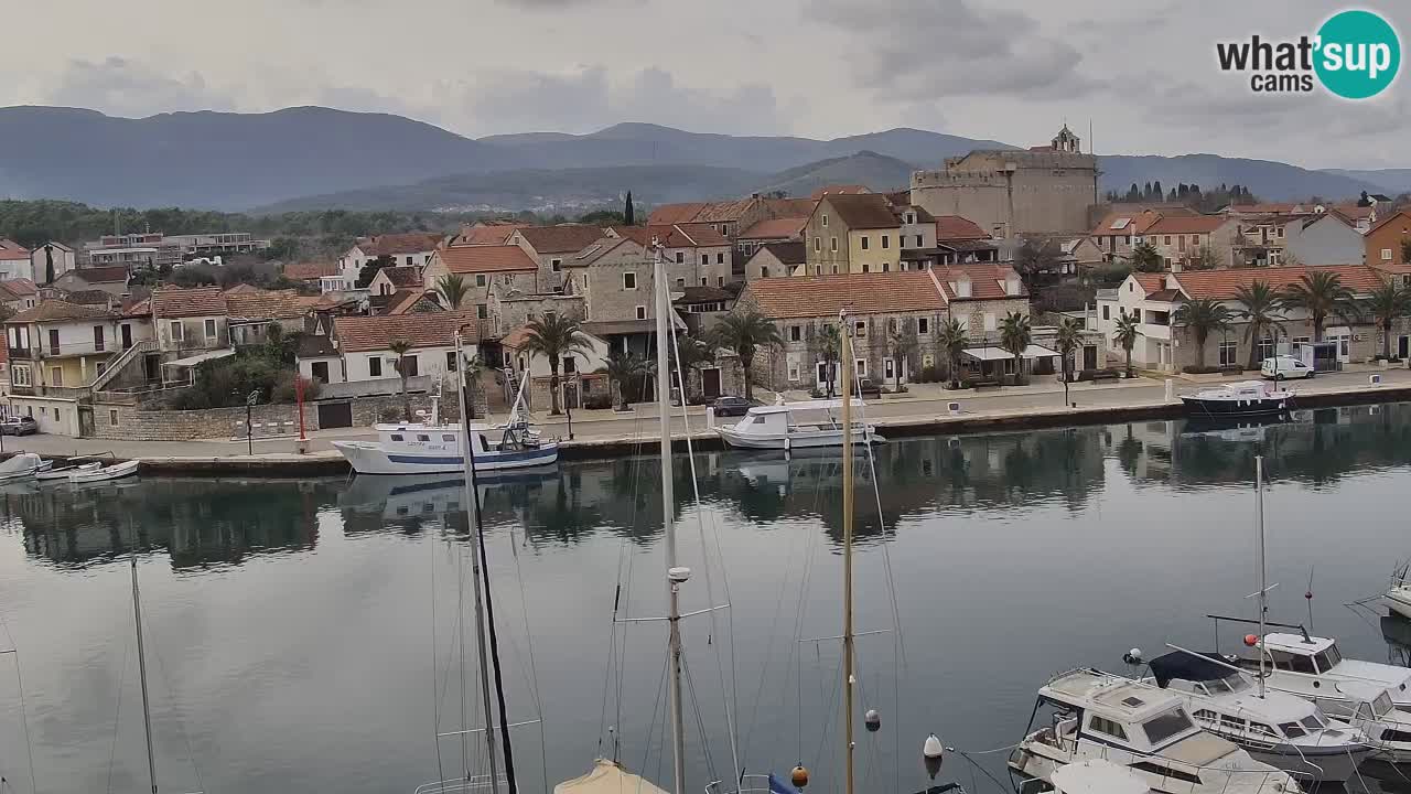 Livecam Hvar Vrboska marina | Île de Hvar | Dalmatia