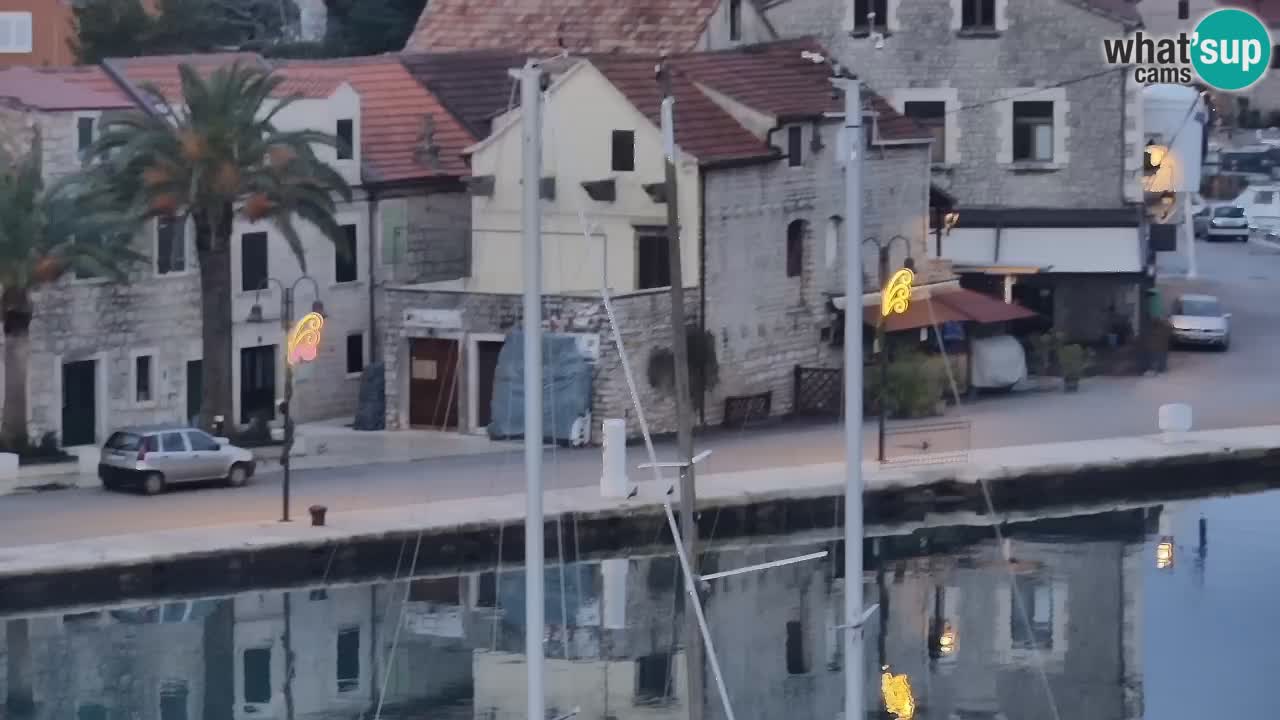 Webcam Vrboska marina | Hvar Insel | Dalmatien