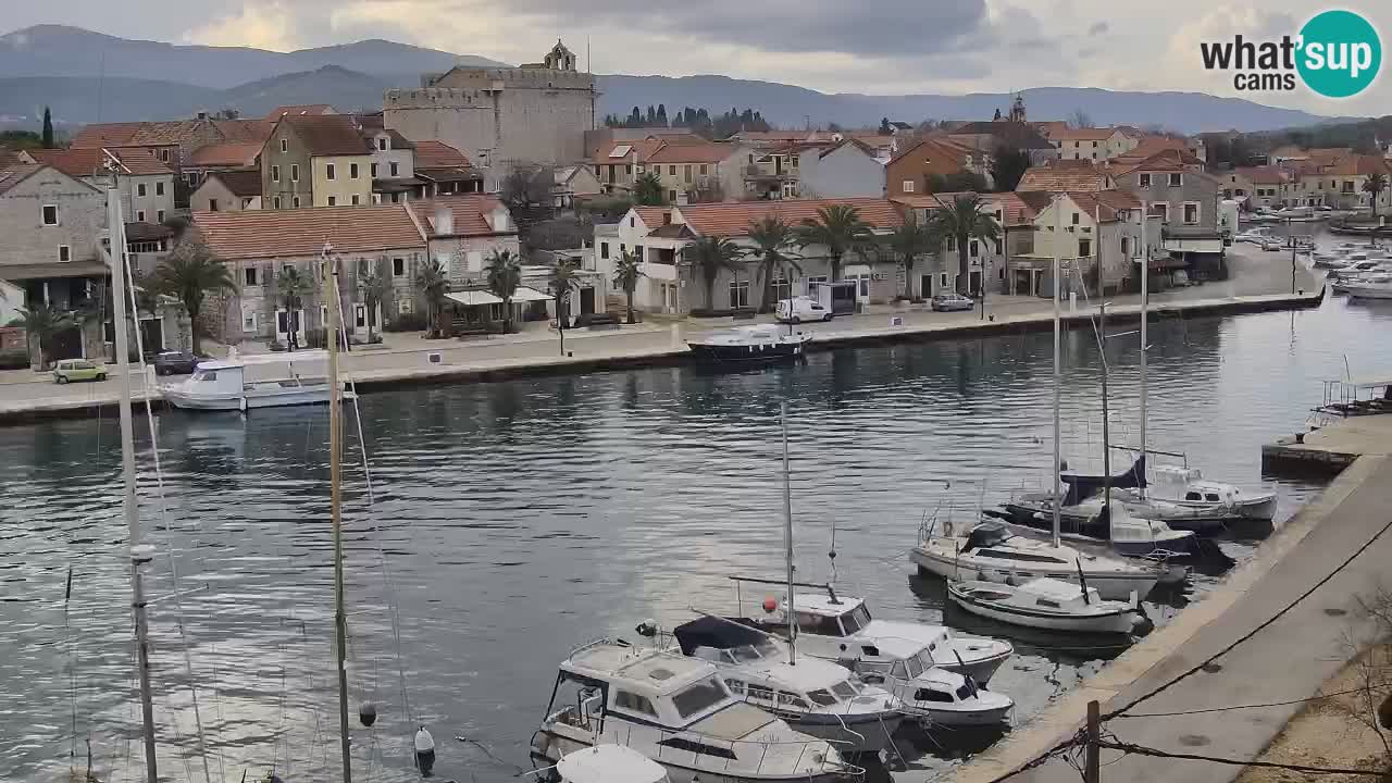 Livecam Hvar Vrboska marina | Île de Hvar | Dalmatia