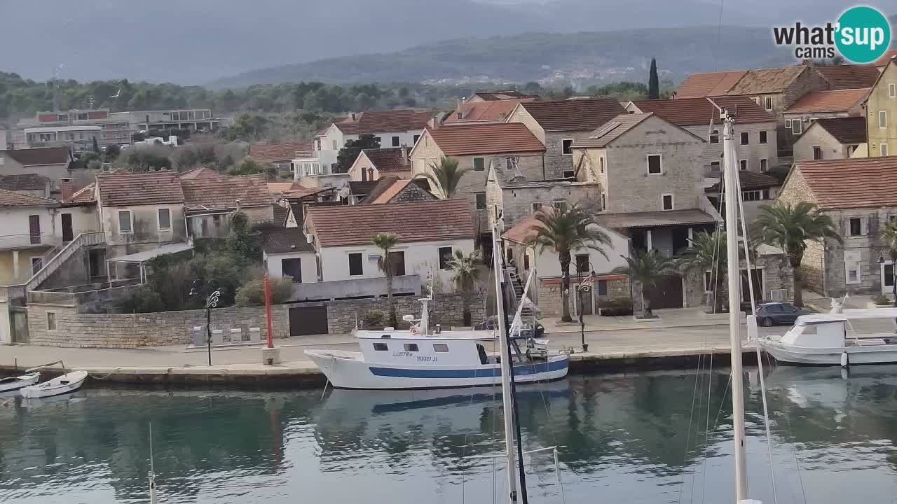 Webcam Hvar Vrboska marina | Dalmazia