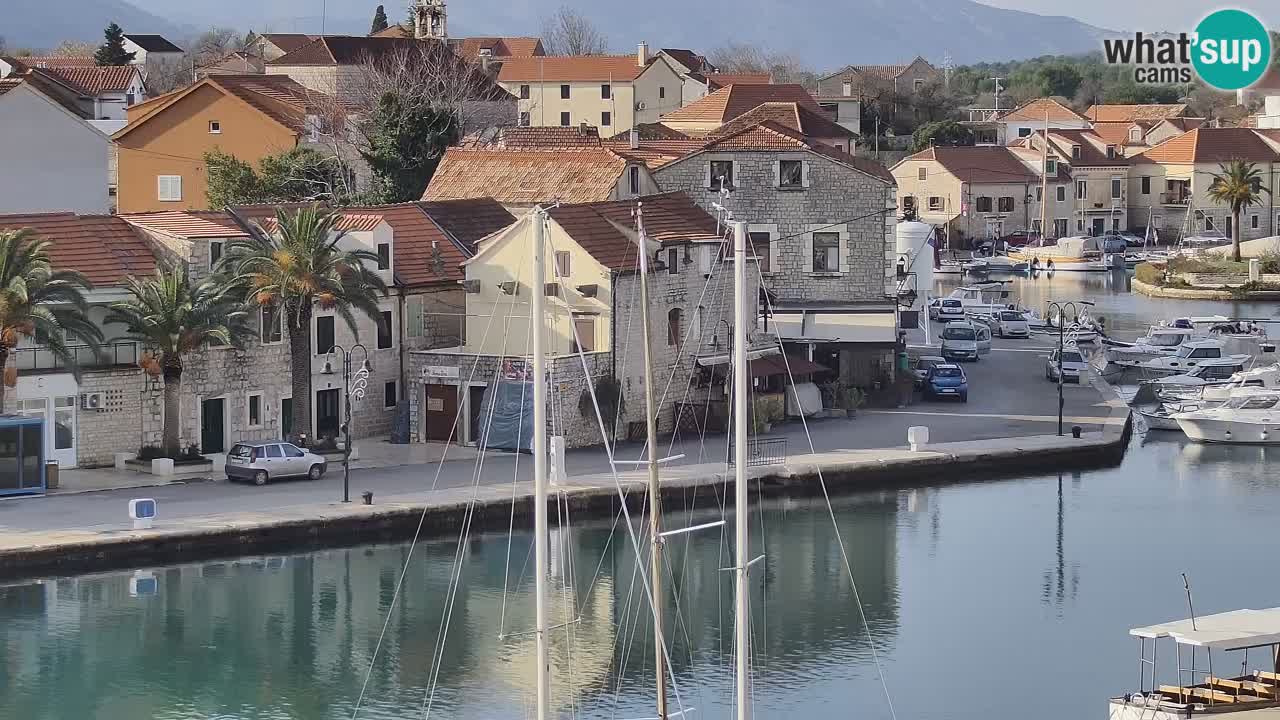 Webcam Hvar Vrboska marina | Dalmazia