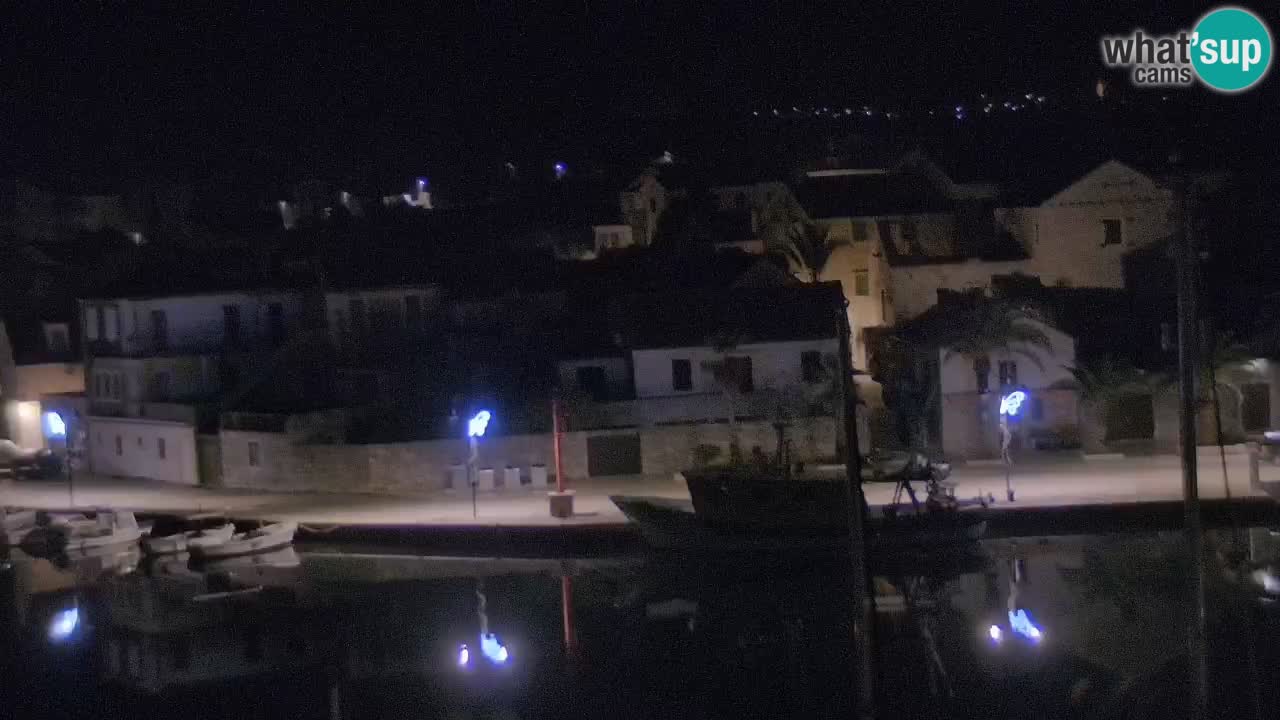 Livecam Hvar Vrboska marina | Île de Hvar | Dalmatia