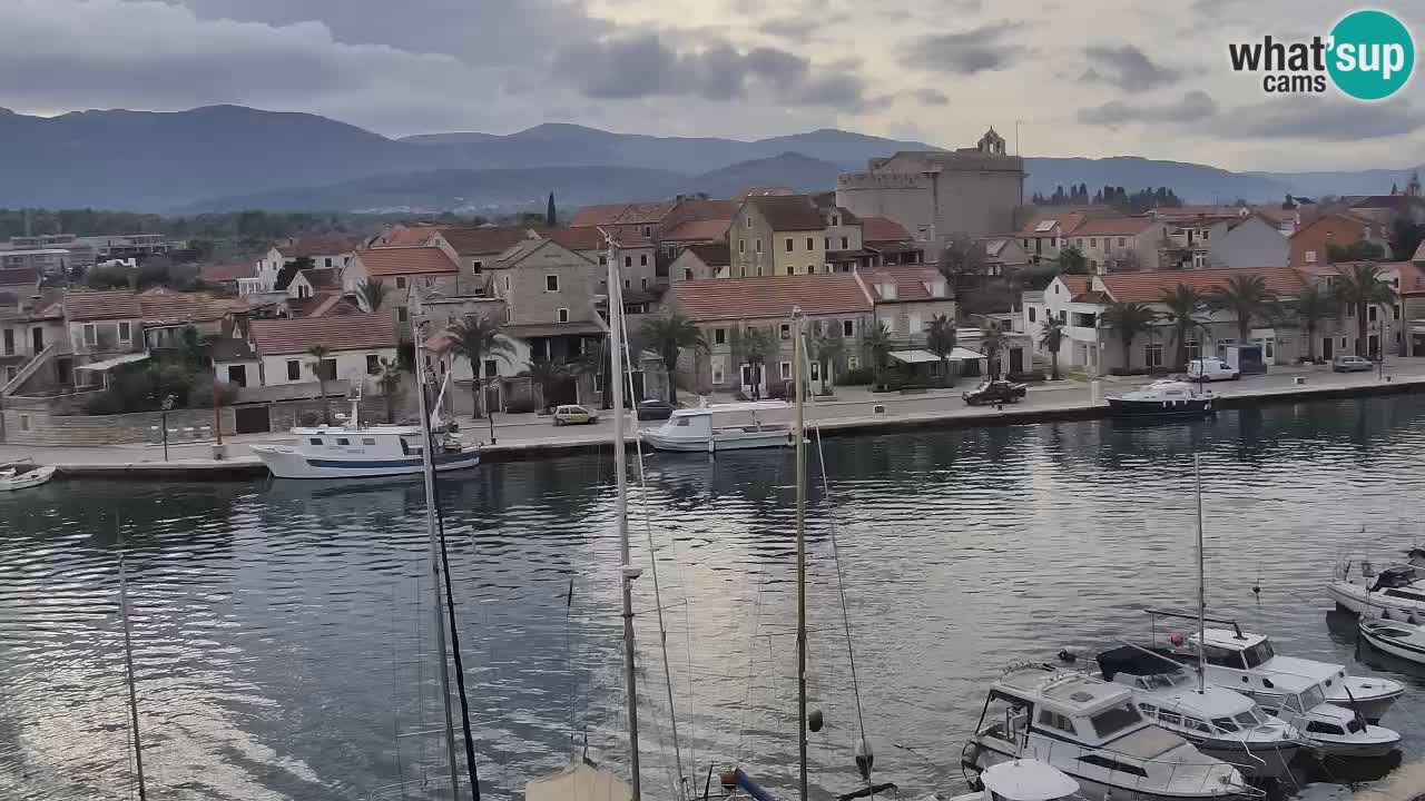 Livecam Hvar Vrboska marina | Île de Hvar | Dalmatia