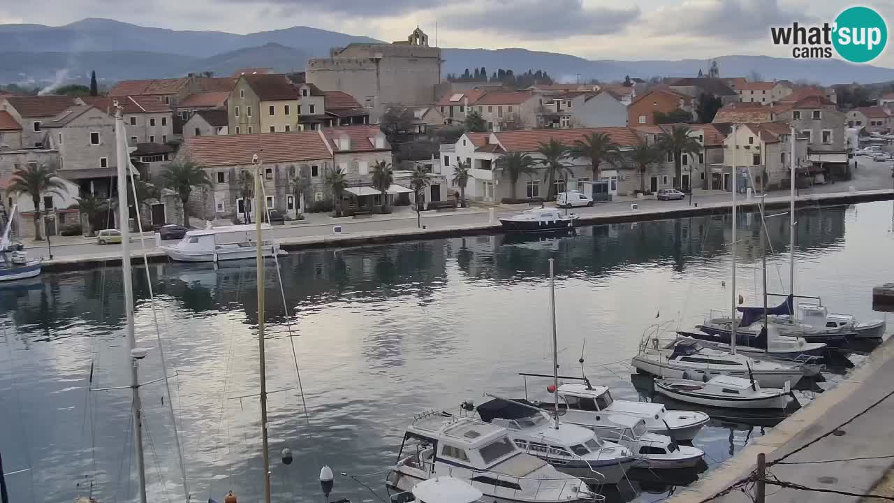 Livecam Hvar Vrboska marina | Île de Hvar | Dalmatia