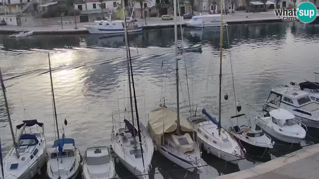 Livecam Hvar Vrboska marina | Île de Hvar | Dalmatia