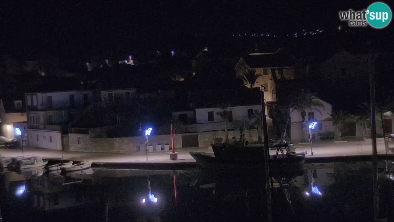Livecam Hvar Vrboska marina | Île de Hvar | Dalmatia