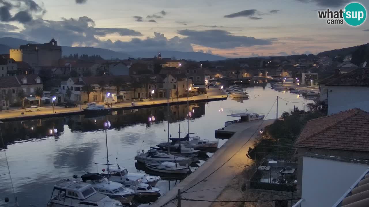 Livecam Hvar Vrboska marina | Île de Hvar | Dalmatia