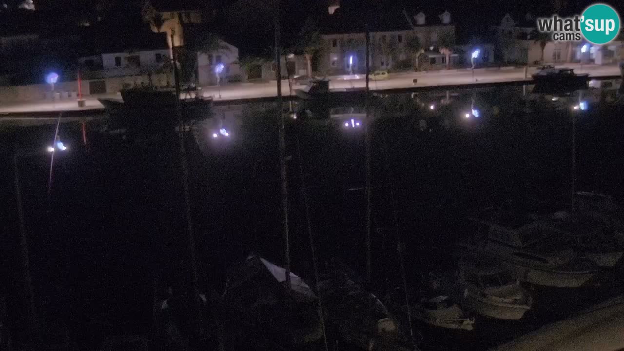 Webcam Vrboska marina | Hvar Insel | Dalmatien