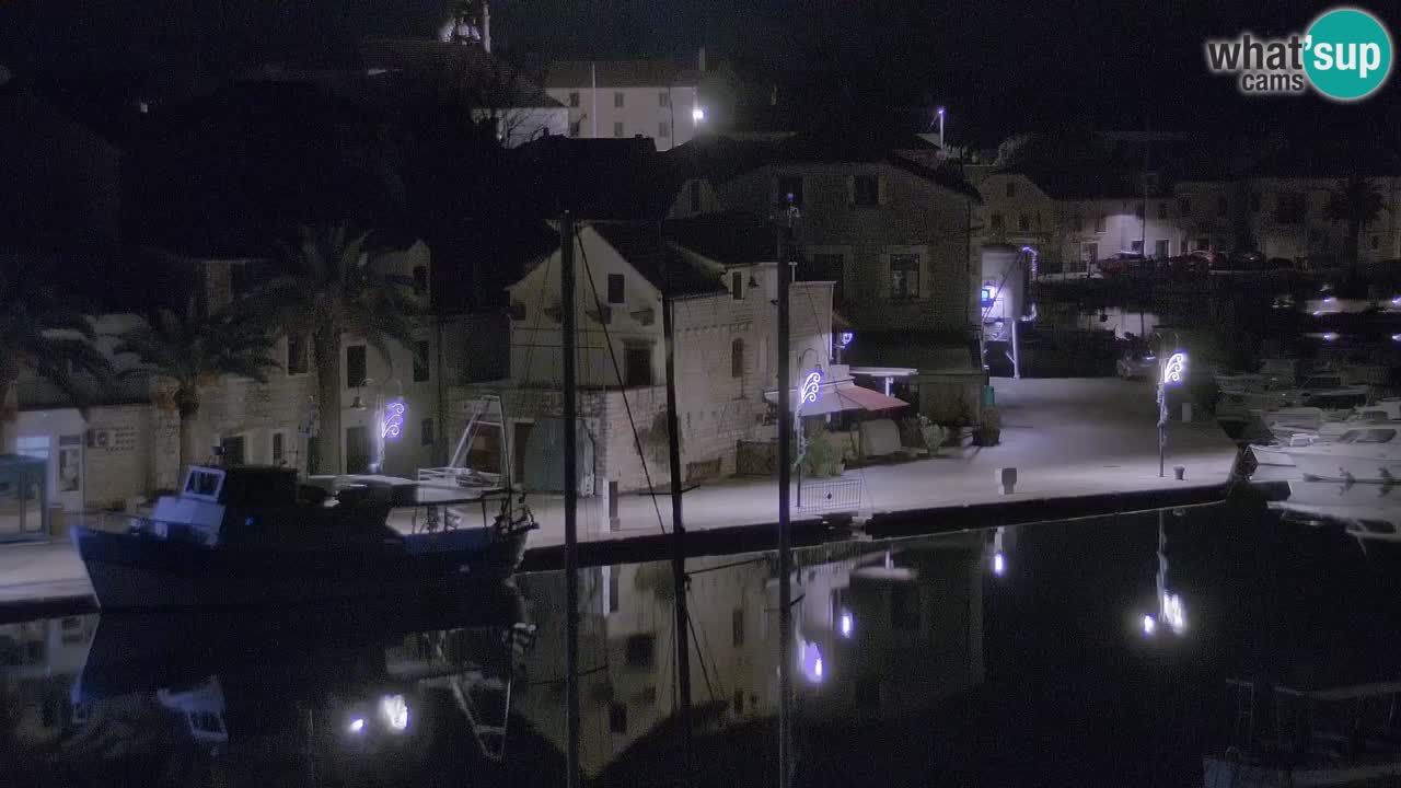 Webcam Hvar Vrboska marina | Dalmazia