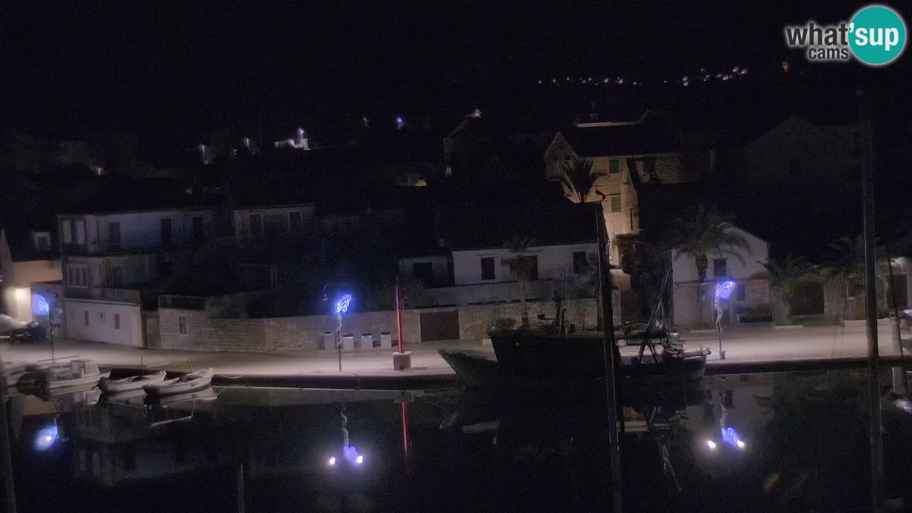 Livecam Vrboska marina | Hvar island | Dalmatia