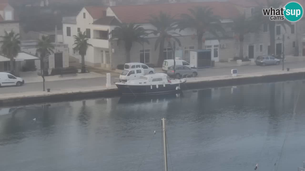 Webcam Vrboska marina | Hvar Insel | Dalmatien