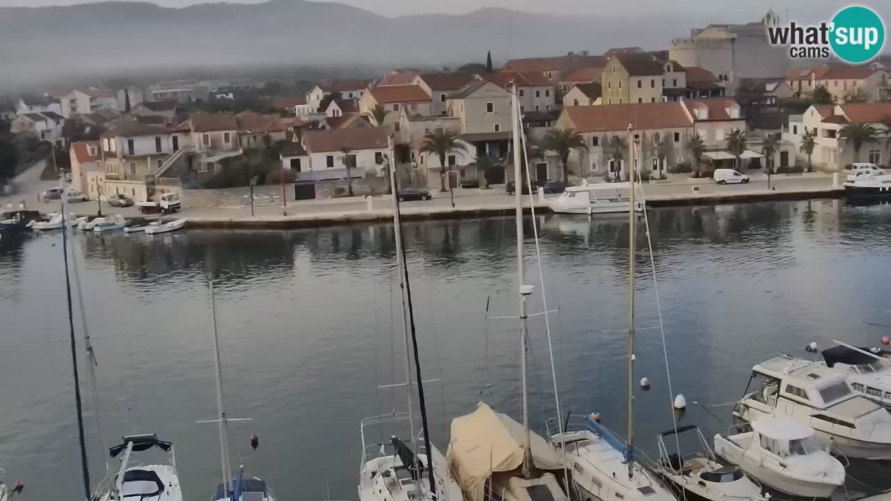Livecam Hvar Vrboska marina | Île de Hvar | Dalmatia