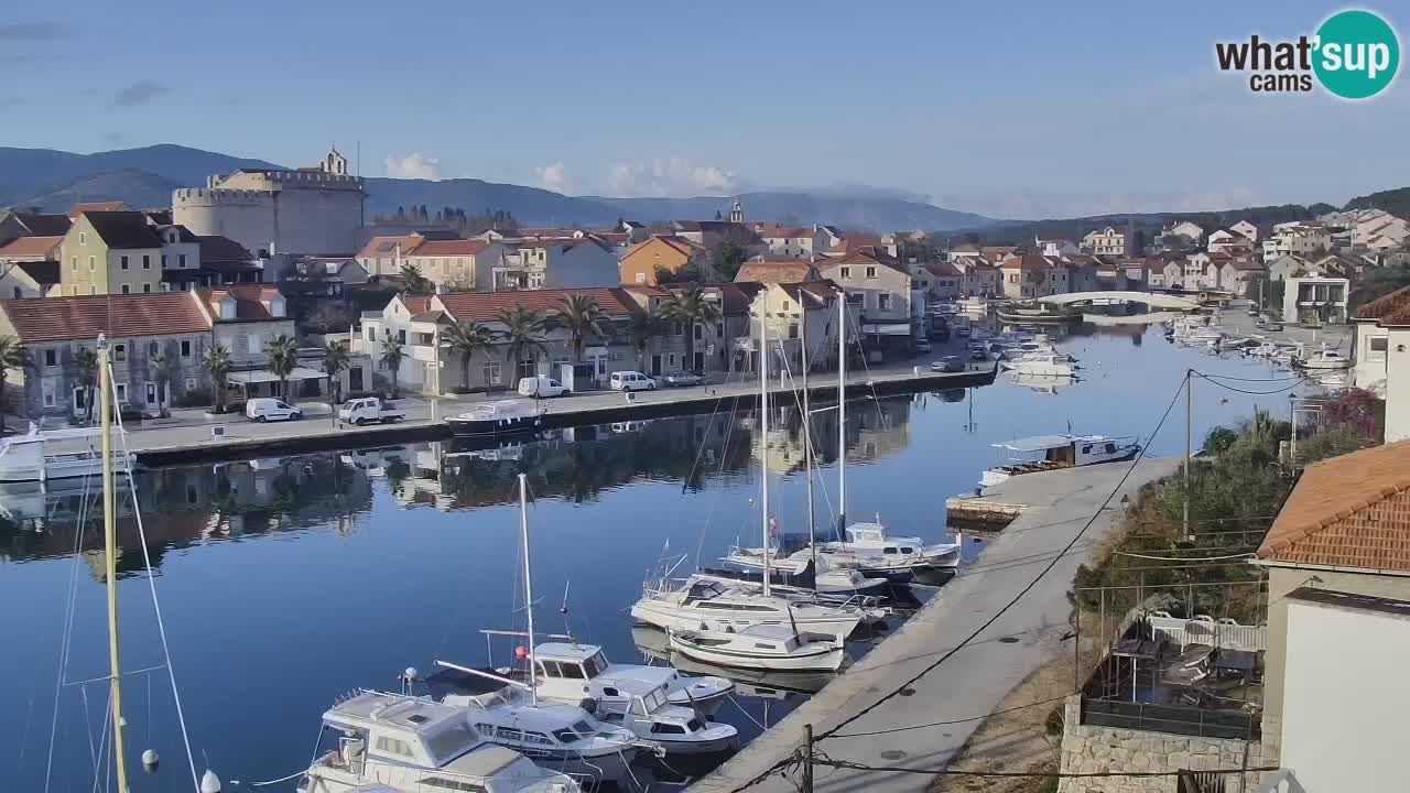 Livecam Vrboska marina | Hvar island | Dalmatia