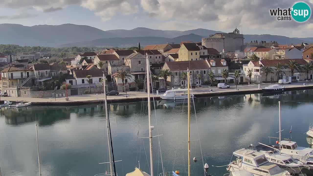 Webcam Vrboska marina | Hvar Insel | Dalmatien