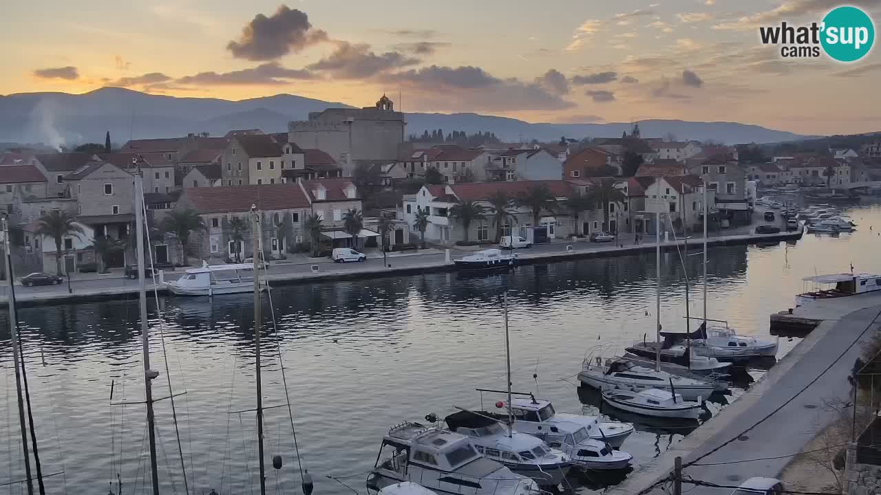 Webcam Hvar Vrboska marina | Dalmazia