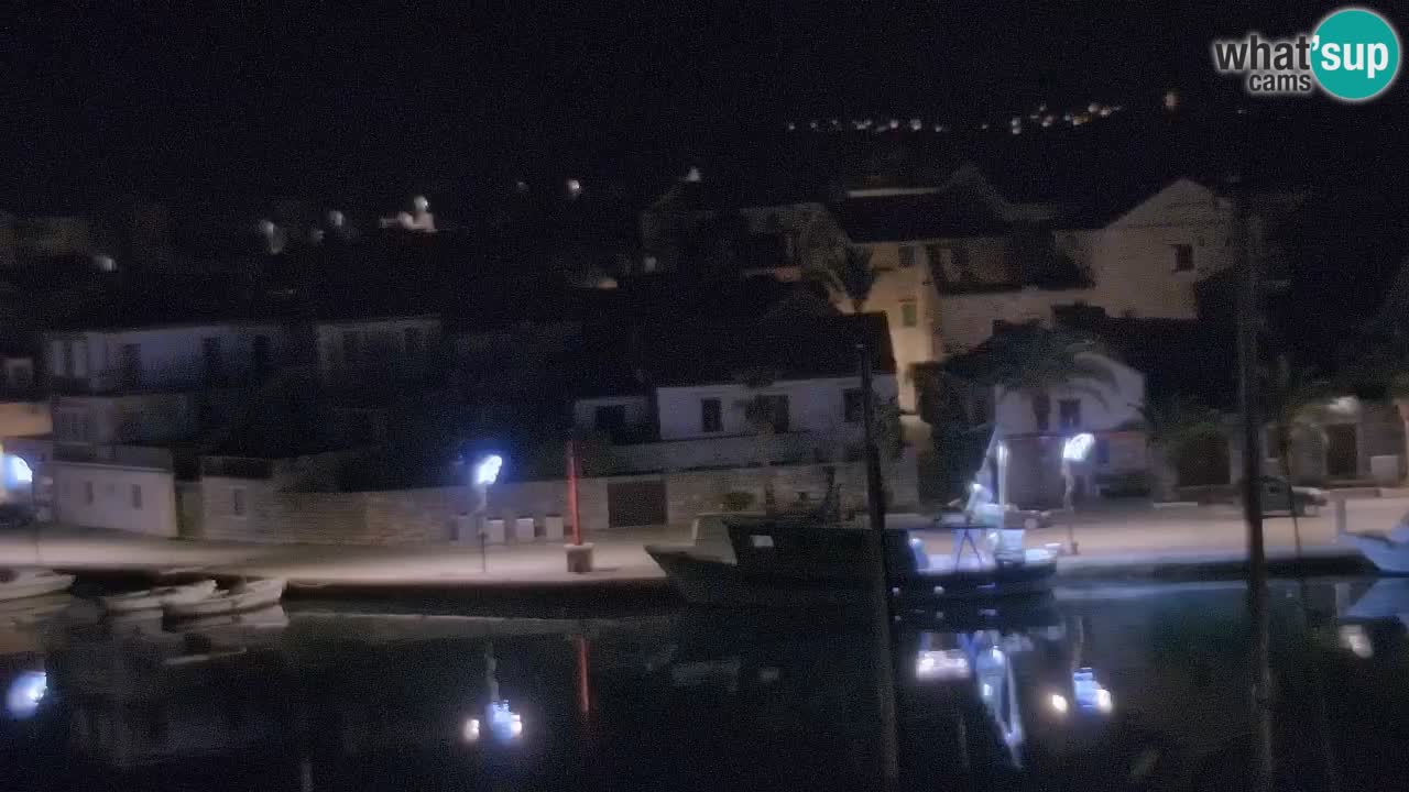 Webcam Hvar Vrboska marina | Dalmazia