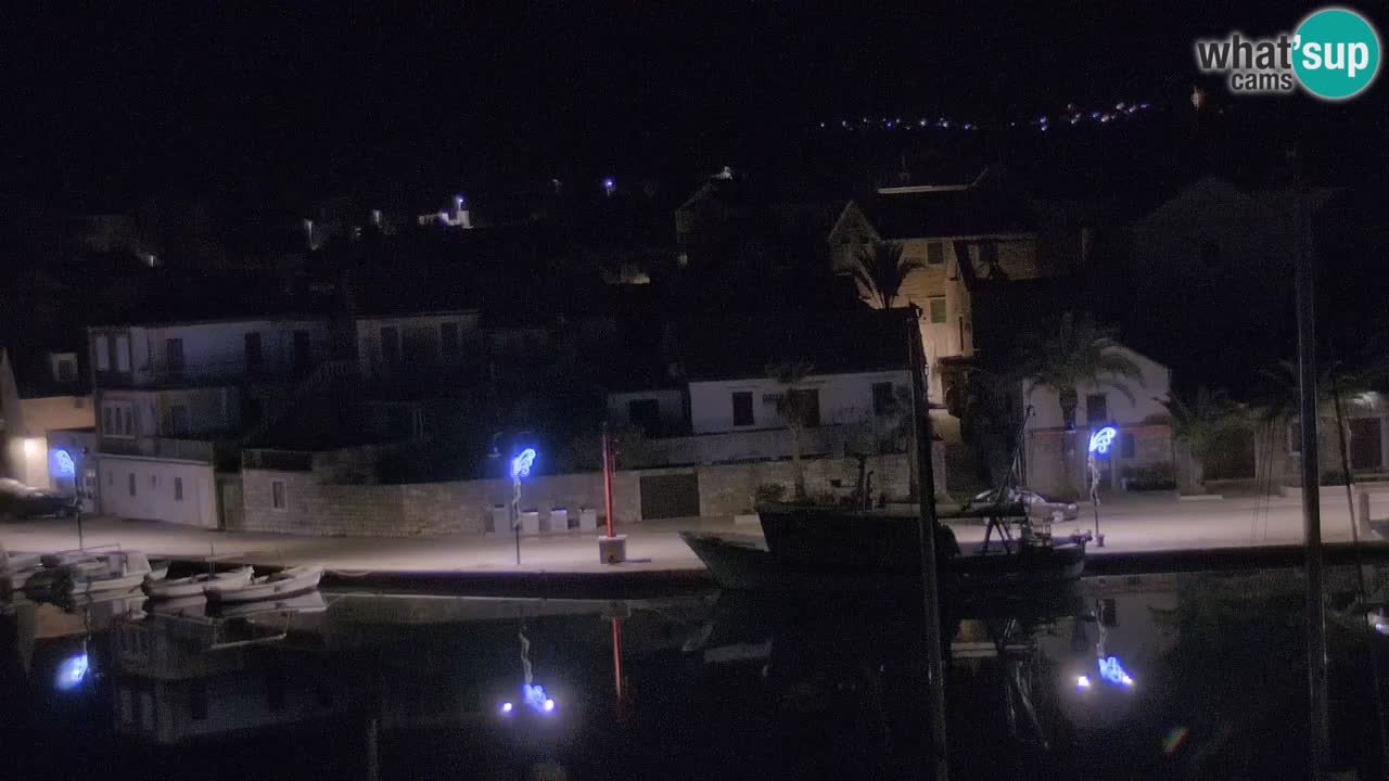 Webcam Vrboska marina | Hvar Insel | Dalmatien