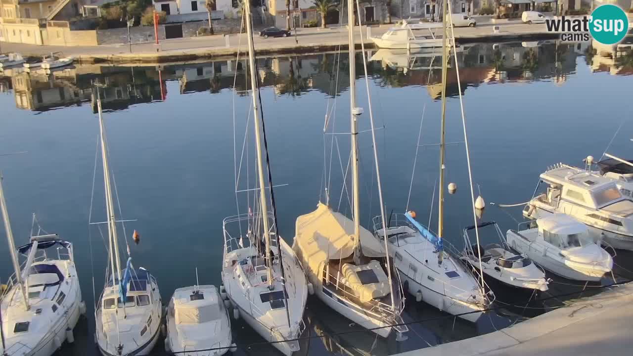 Webcam Vrboska marina | Hvar Insel | Dalmatien