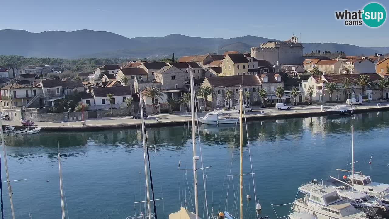 Livecam Hvar Vrboska marina | Île de Hvar | Dalmatia