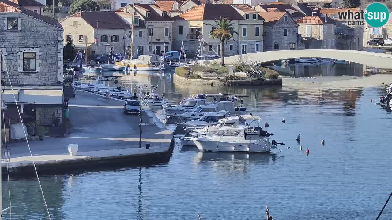 Livecam Vrboska marina | Hvar island | Dalmatia