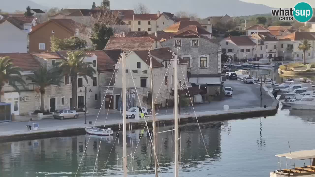Livecam Vrboska marina | Hvar island | Dalmatia