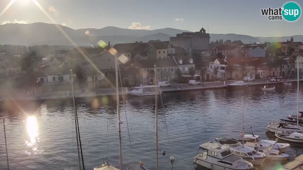 Livecam Vrboska marina | Hvar island | Dalmatia