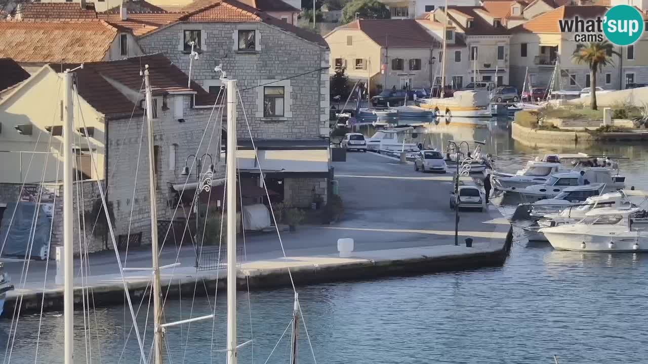 Livecam Hvar Vrboska marina | Île de Hvar | Dalmatia