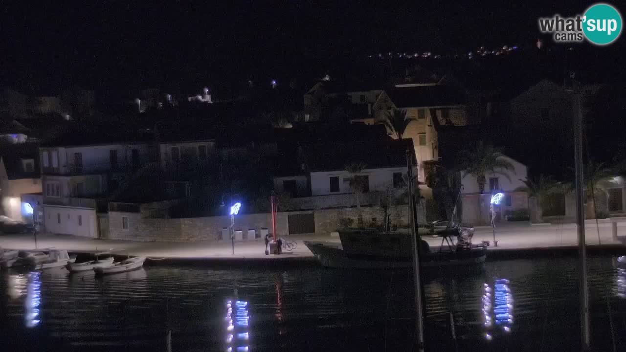 Webcam Vrboska marina | Hvar Insel | Dalmatien